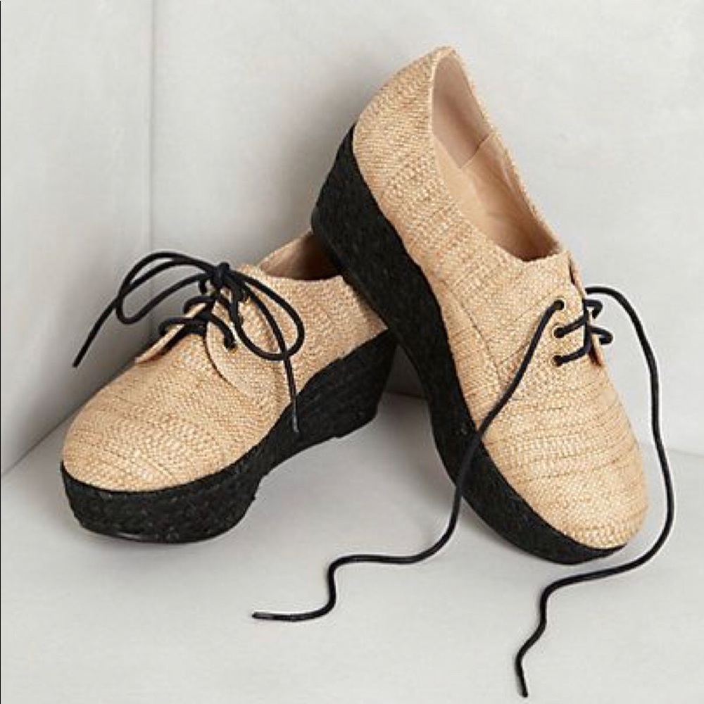 Anthropologie Bibi Lou Platform Lindsay Shoes